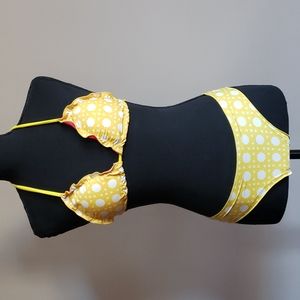 Yellow Cheeky Bikini (top&bottom)
